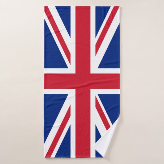 Drapeau du Royaume-Uni Union Jack (Serviette de bain)