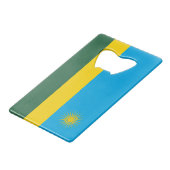 Drapeau du Rwanda (Devant Angle)