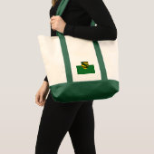 Drapeau du Sac fourre-tout de Saxe (Devant (produit))