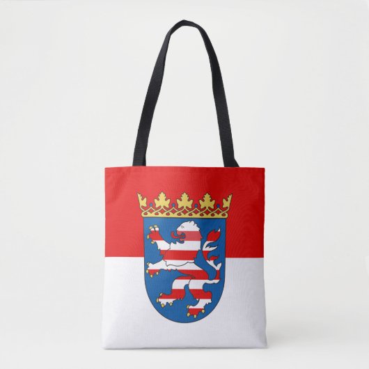 Drapeau du Sac fourre-tout Hesse (Devant)