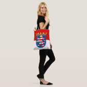 Drapeau du Sac fourre-tout Hesse (Sur le modèle)