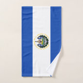 Drapeau du Salvador (Serviette à main)