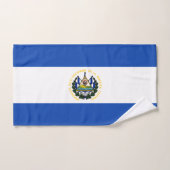Drapeau du Salvador (Serviette à main)