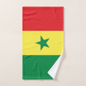 Drapeau du Sénégal (Serviette à main)