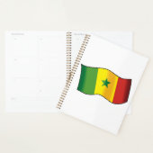 Drapeau du Sénégal Fierté sénégalaise Vert Jaune R (Devant avec enveloppe)