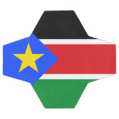 Drapeau du Soudan du Sud (Plat)