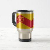 Drapeau du Staffordshire Travel Mug (Devant gauche)