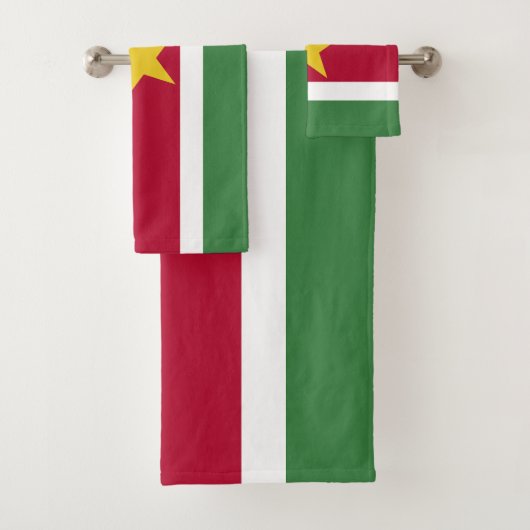 Drapeau du Suriname (En situation)