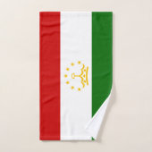 Drapeau du Tadjikistan (Serviette à main)