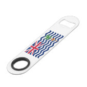 Drapeau du Territoire britannique de l'océan Indie (Devant angulaire)