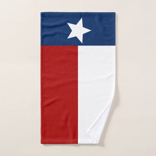 Drapeau du Texas (Serviette à main)