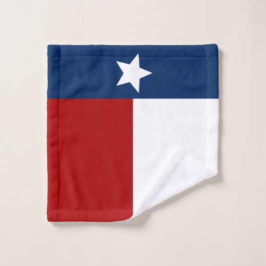 Drapeau du Texas (Gant de toilette)