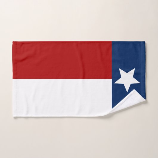 Drapeau du Texas (Serviette à main)