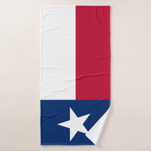 Drapeau du Texas (Serviette de bain)