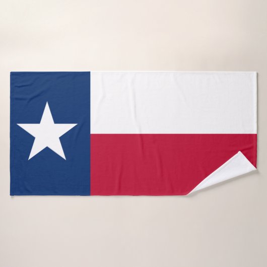 Drapeau du Texas (Serviette de bain)
