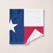 Drapeau du Texas (Gant de toilette)