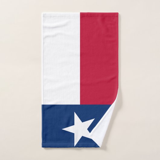 Drapeau du Texas (Serviette à main)