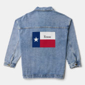 Drapeau du Texas Denim Jacket (Verso)