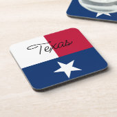 Drapeau du Texas dessous de verre (Côté gauche)