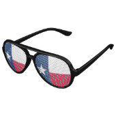 Drapeau du Texas | Lunettes de costume texan (Angle)