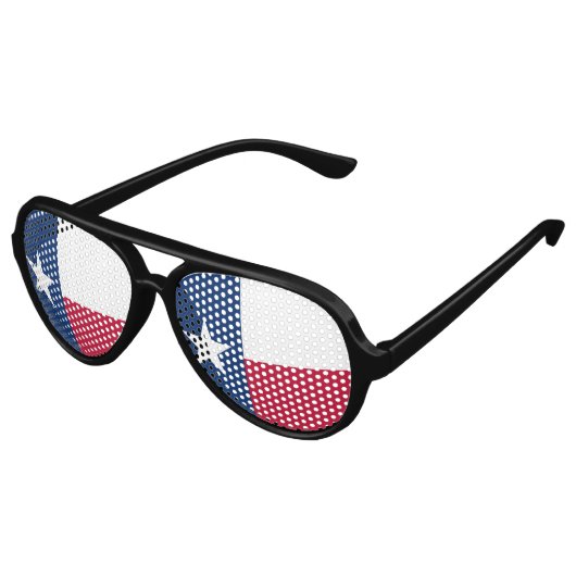 Drapeau du Texas | Lunettes de costume texan (Angle)