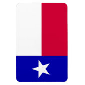 Drapeau du Texas Magnet (Vertical)