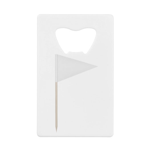 Drapeau du triangle blanc (Devant)