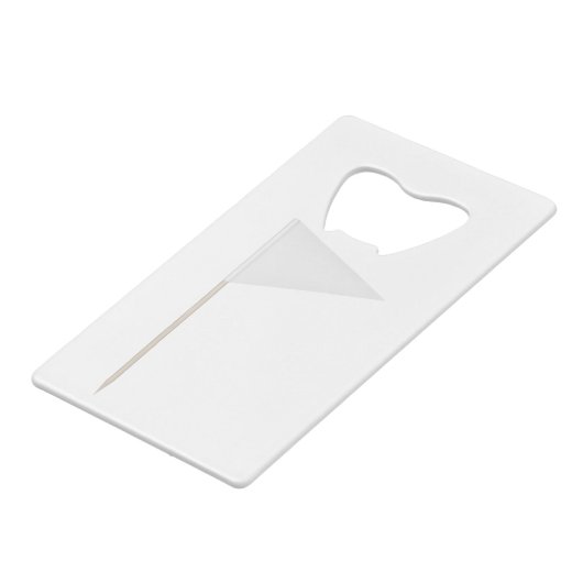 Drapeau du triangle blanc (Devant Angle)