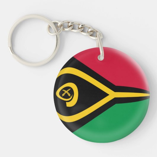 Drapeau du Vanuatu de porte-clés (Devant)