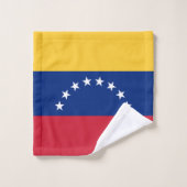 Drapeau du Venezuela (Gant de toilette)