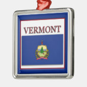 Drapeau du Vermont Ornement de Noël (Gauche)