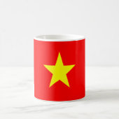 Drapeau du Vietnam tasses à café (Centre)