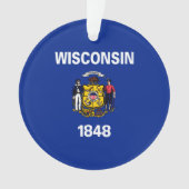 Drapeau du Wisconsin (devant)