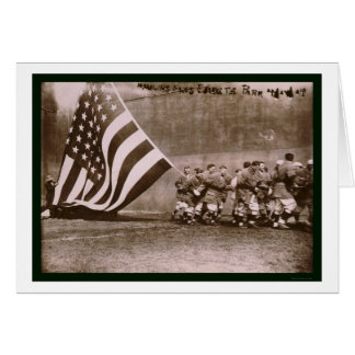 Drapeau Ebbets Park Baseball 1914