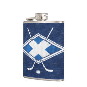 Drapeau écossais de hockey sur glace Logo Flacon d (Gauche)
