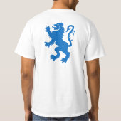 Drapeau écossais et T-shirt Lion Rampant (Dos)