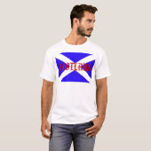 Drapeau écossais. T-shirt (Devant entier)
