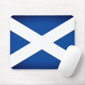Drapeau écossais vintage du tapis de souris écossa (Avec souris)