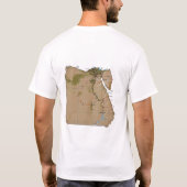 Drapeau égyptien et T-shirt (Dos)