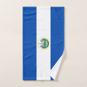 Drapeau El Salvador (Serviette à main)