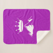 Drapeau en pierre de coeur - Petite couverture She (Devant (Horizontal))