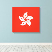 Drapeau en toile de Hong Kong (Insitu (Plancher de Bois))