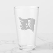 Drapeau en verre Tumbler Pirates 16 onz (Dos)