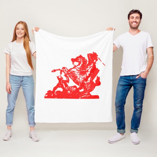 Drapeau Enfants de Gaspard - Couverture en polaire (En situation)