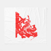 Drapeau Enfants de Gaspard - Couverture en polaire (Devant (Horizontal))