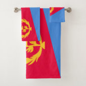 Drapeau Érythrée (En situation)