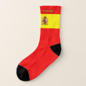 Drapeau espagnol chaussettes (Gauche - extérieur)