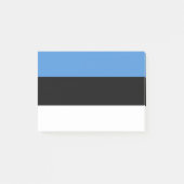 Drapeau Estonie Post-it® Notes (Devant)