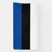 Drapeau estonien Estonie bannière personnalisée (Verticale)