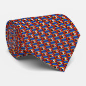 Drapeau Eswatini Cravate de peigne de miel (Roulé)